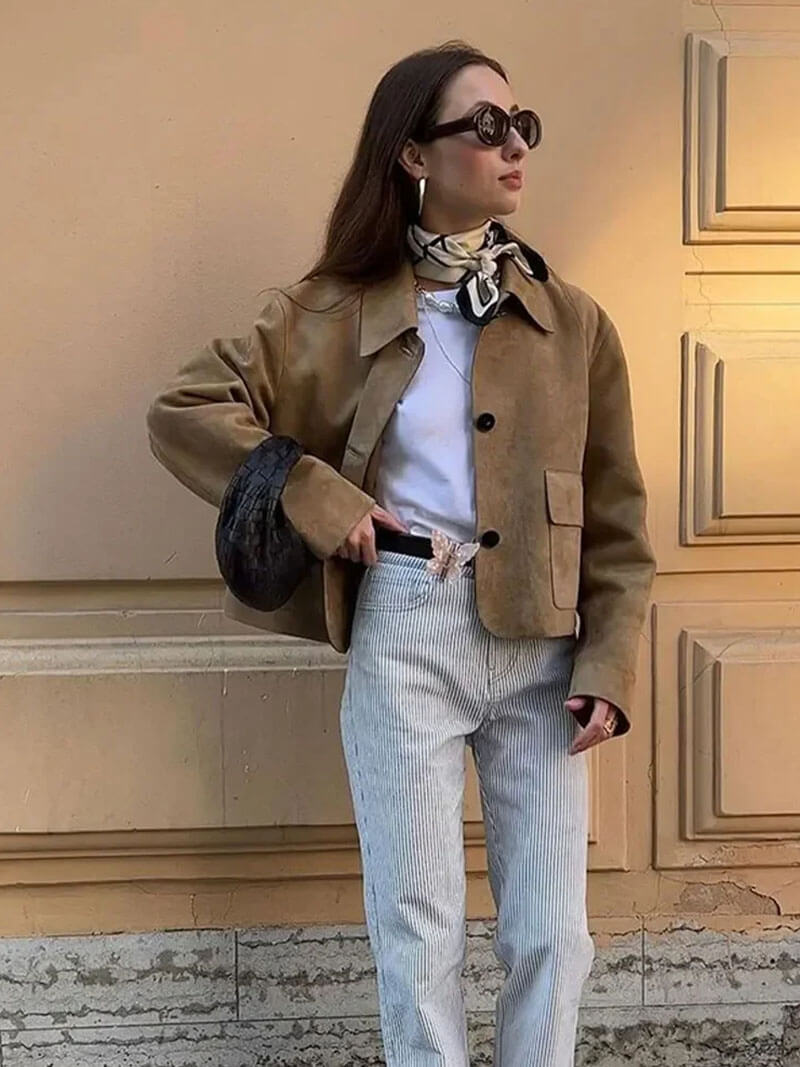 ARIA | SUEDE JACKET