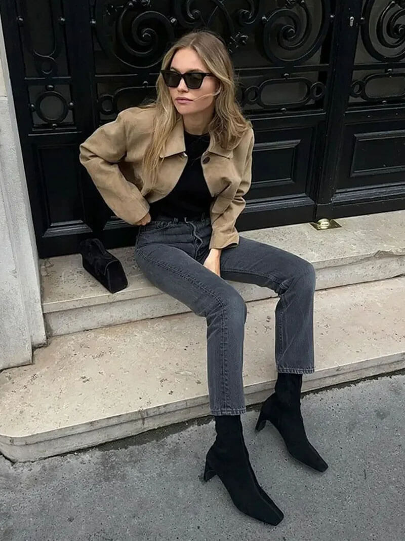 ARIA | SUEDE JACKET