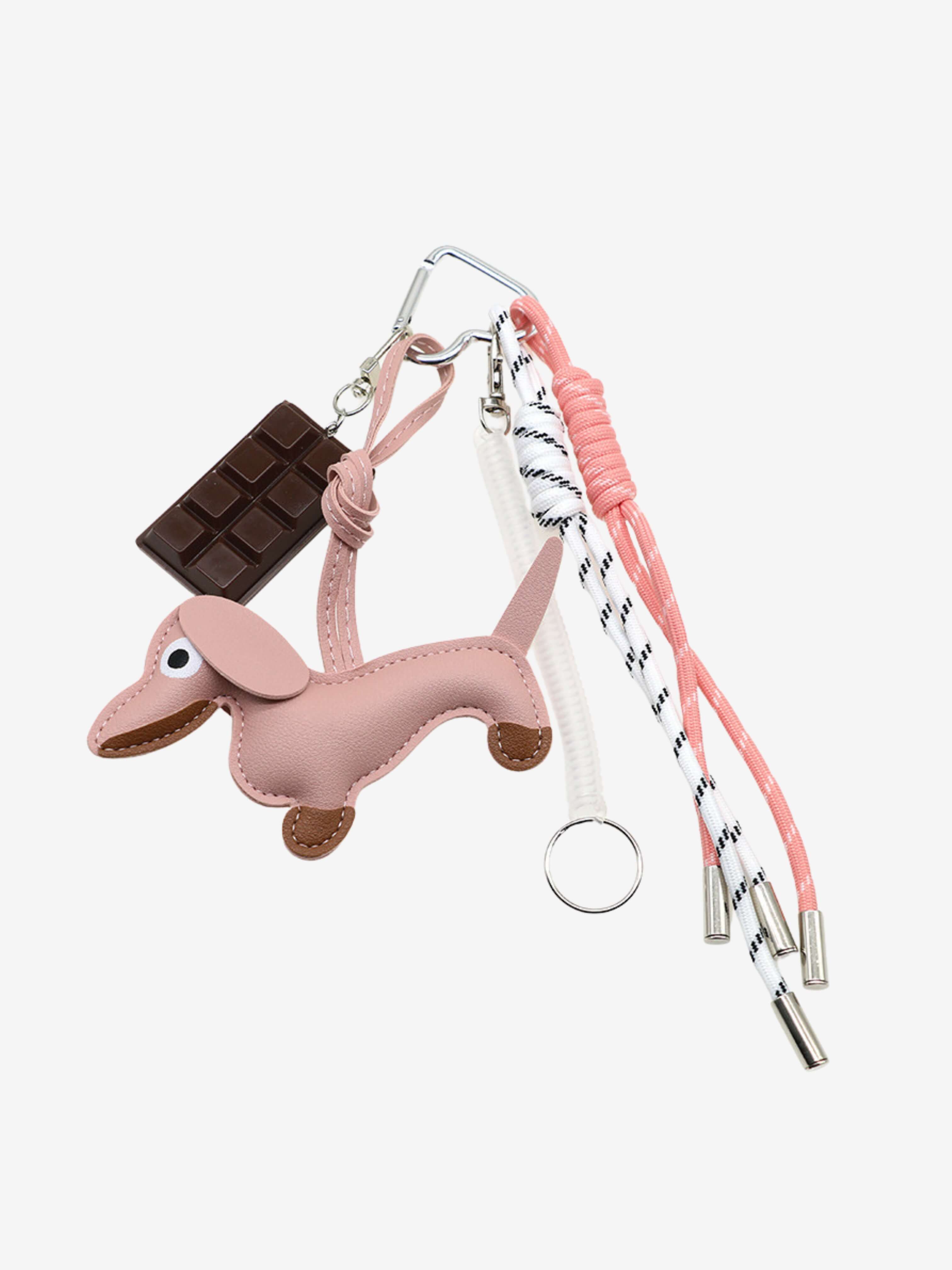 Chocolate & Puppy Bag Charm