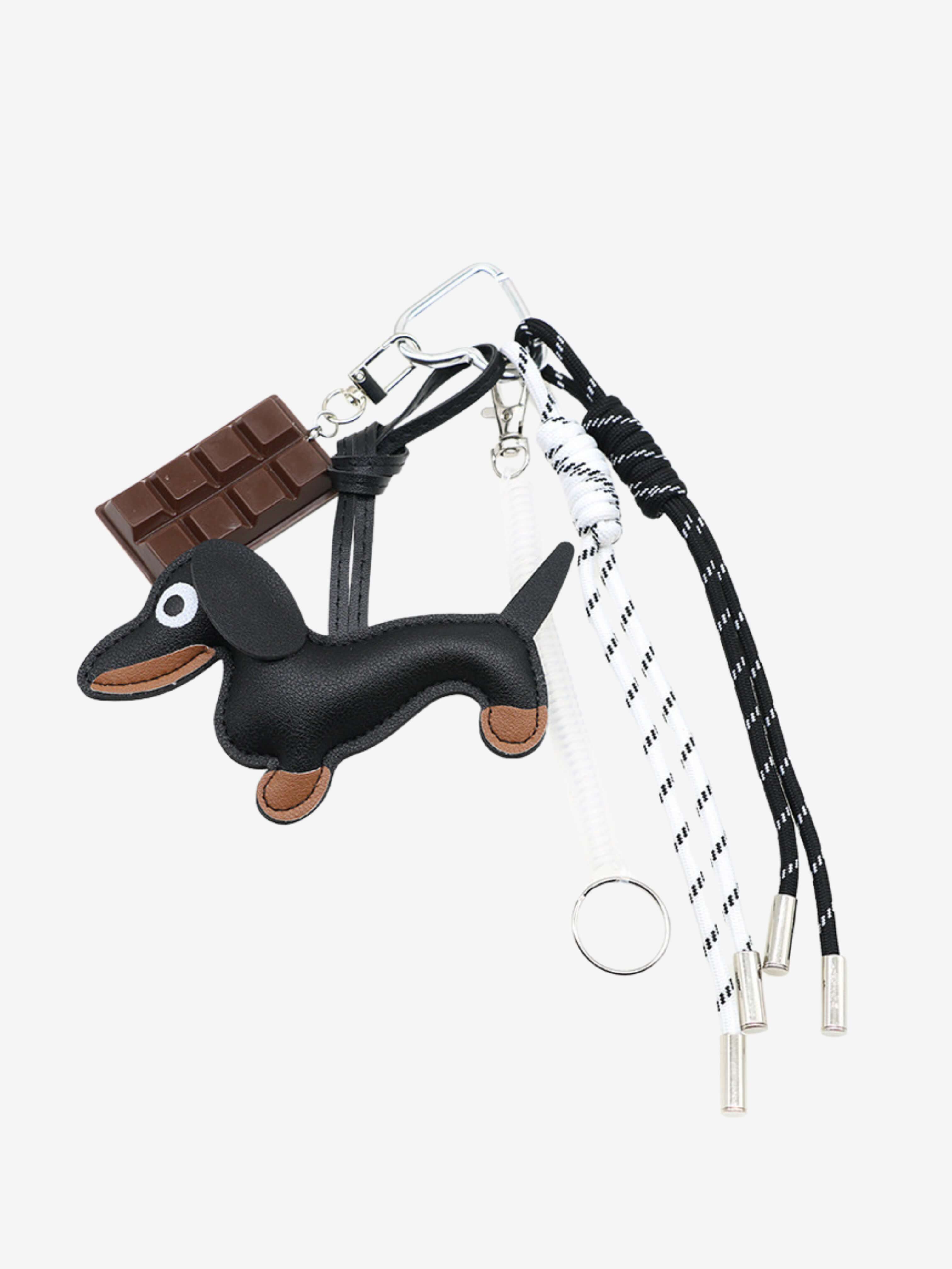 Chocolate & Puppy Bag Charm